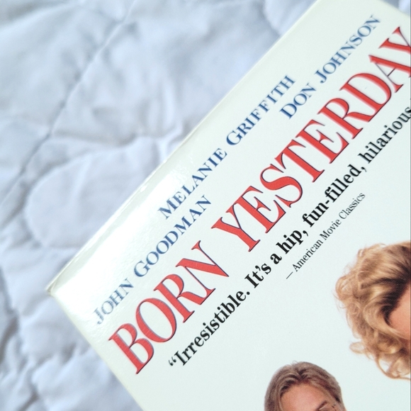 2/$15 ๐ผ Born Yesterday VHS - Picture 4 of 6